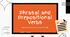 Phrasal and Prepositional Verbs