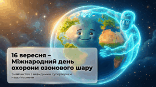 🌍СУЧАСНА анімована презентація на 56 слайдів🌍"16 вересня – Міжнародний день охорони озонового шару🌍