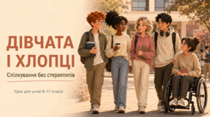 Презентація до уроку 9 «Дівчата і хлопці: спілкування без стереотипів» факультативного курсу «Дорослішай на здоров’я» (9–11 класи)