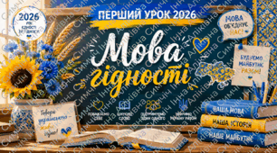 Перший урок 2026. Мова гідності.