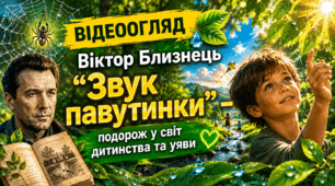 🍃🕸🍃🕷🍃Віктор Близнець. “Звук павутинки” — подорож у світ дитинства та уяви💚💦🍃ВІДЕООГЛЯД
