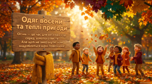Одяг восени - презентація