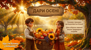 Дари осені - презентація