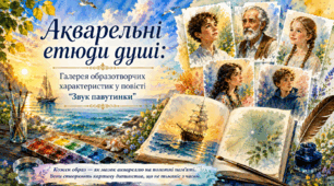 🍃Акварельні етюди душі🍃 Галерея образотворчих характеристик у повісті “Звук павутинки”🍃🍃Відеоогляд