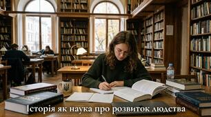 Історія як наука про розвиток людства