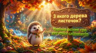 «Дидактична гра “З якого дерева листочок?”»