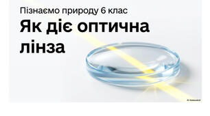 6 клас. Презентація "Як діє оптична лінза" НУШ
