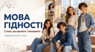 Презентація «Мова гідності: слова, що єднають і захищають». Перший урок для 7–11 класів