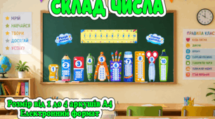 Склад числа — МЕГАБУТАФОРІЯ ДЛЯ КЛАСУ!