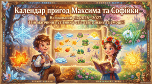Календар знаменних дат - 2026-2027 н.р. + розмальовка