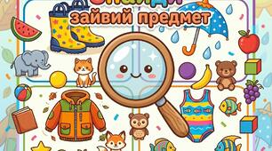 "Назви зайвий предмет"
