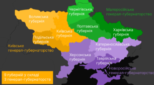 9 клас Історія України "Адміністративно-територіальний устрій українських земель в складі Російської держави."(правда/неправда)