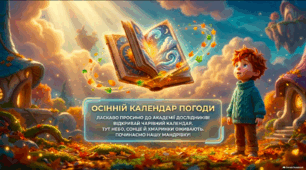 Осінній календар погоди - презентація