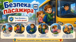 Дорожній рух 🚙🚗🚙 Безпека пасажира