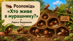 Розповідь "Хто живе у мурашнику"