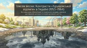 Презентація «Культура, антирелігійні погроми та повсякденне життя в Україні доби "відлиги" (1953–1964 рр.)»
