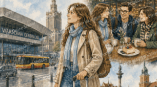 „Pierwszy raz w Warszawie” | Ілюстрована книга польською A1