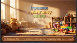 Презентація+конспект заняття з розвитку мовлення "Іграшки в дитячому садку." Середня група. Вересень.