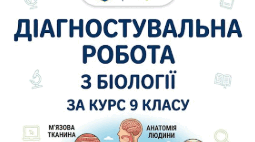 ДІАГНОСТУВАЛЬНА РОБОТА з біології за курс 9 класу. Первинне діагностування для учнів 10 кл+зразок виконаної роботи