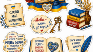 Оформлення «Мова — душа народу» 🇺🇦