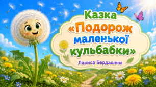 Казка "Подорож маленької кульбабки"