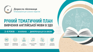 Англійська мова в ЗДО 2–6 років | Річний план вивчення з лексикою, фразами, іграми та результатами