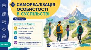Презентація "Самореалізація особистості в суспільстві" 9 клас.