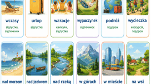 Karty pracy "Spędzanie czasu wolnego".
