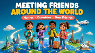 Презентація до уроку 2 англійської мови «Meeting Friends Around the World» | 4 клас | за підручником О. Карп’юк