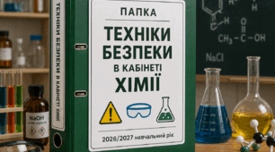 Готова папка “Техніка безпеки в кабінеті хімії” 2026/2027: повний комплект документації