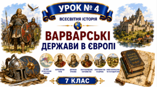 Варварські держави в Європі.