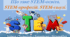 Презентація. 5 клас. STEM. Що таке STEM-освіта. STEM-професій. STEM-галузі.