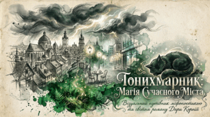 📚🌙 Українська міфологія та магія в романі Дари Корній «Гонихмарник» + яскравий робочий аркуш від котика Мурчика 🐱✨