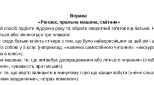 Вправа для батьківських зборів