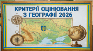 Критерії оцінювання з географії 2026