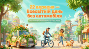 🏭💨Анімована презентація на 50 слайдів🚌22 вересня - Всесвітній день без автомобіля🚲