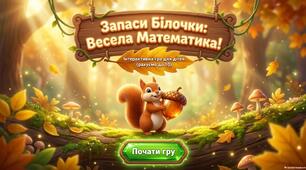«Запаси білочки. Весела математика»