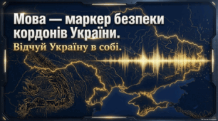 «Мова — маркер безпеки кордонів України. Відчуй Україну в собі»  (Підручник Н.Голуб)
