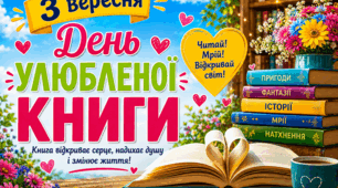 ❤️ПОСТЕРИ 📚"3 вересня - День улюбленої книги"