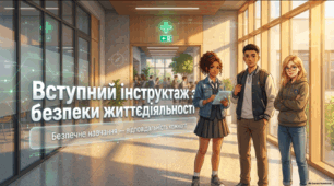 Вступний інструктаж з безпеки життєдіяльності учнів під час навчально-виховного процесу