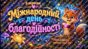 5 вересня день Міжнародний день благодійності. Казкова презентація + робочі аркуші для початкових класів