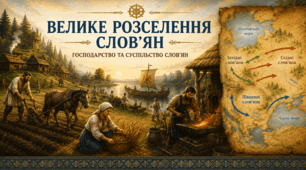 Велике розселення слов'ян / господарство та суспільство