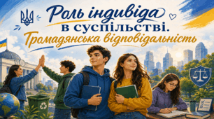 Роль індивіда в суспільстві. Громадянська відповідальність.