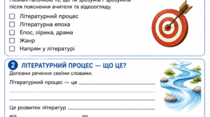 Маршрутні листи для учнів з ООП. 8 клас. Зарубіжна література. «Літературний процес. Роди літератури»