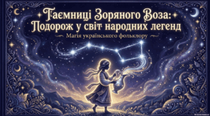 Презентація до уроку української літератури "Початок словесного мистецтва. Міфи та легенди. "Про зоряний Віз"" + робочі аркуші