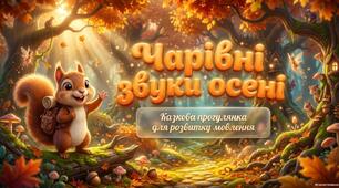 «Чарівні звуки осені. Чистомовки»