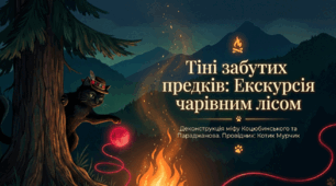 📚🌲 Михайло Коцюбинський. «Тіні забутих предків» + яскравий робочий аркуш від котика Мурчика 🐱✨