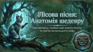 📚🌿 Леся Українка. «Лісова пісня» + яскравий робочий аркуш від котика Мурчика 🐱✨