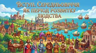 Вступ.  Середньовіччя як період розвитку людства