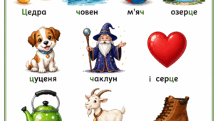 Римівка для диференціації звуків [ц]-[ч]
